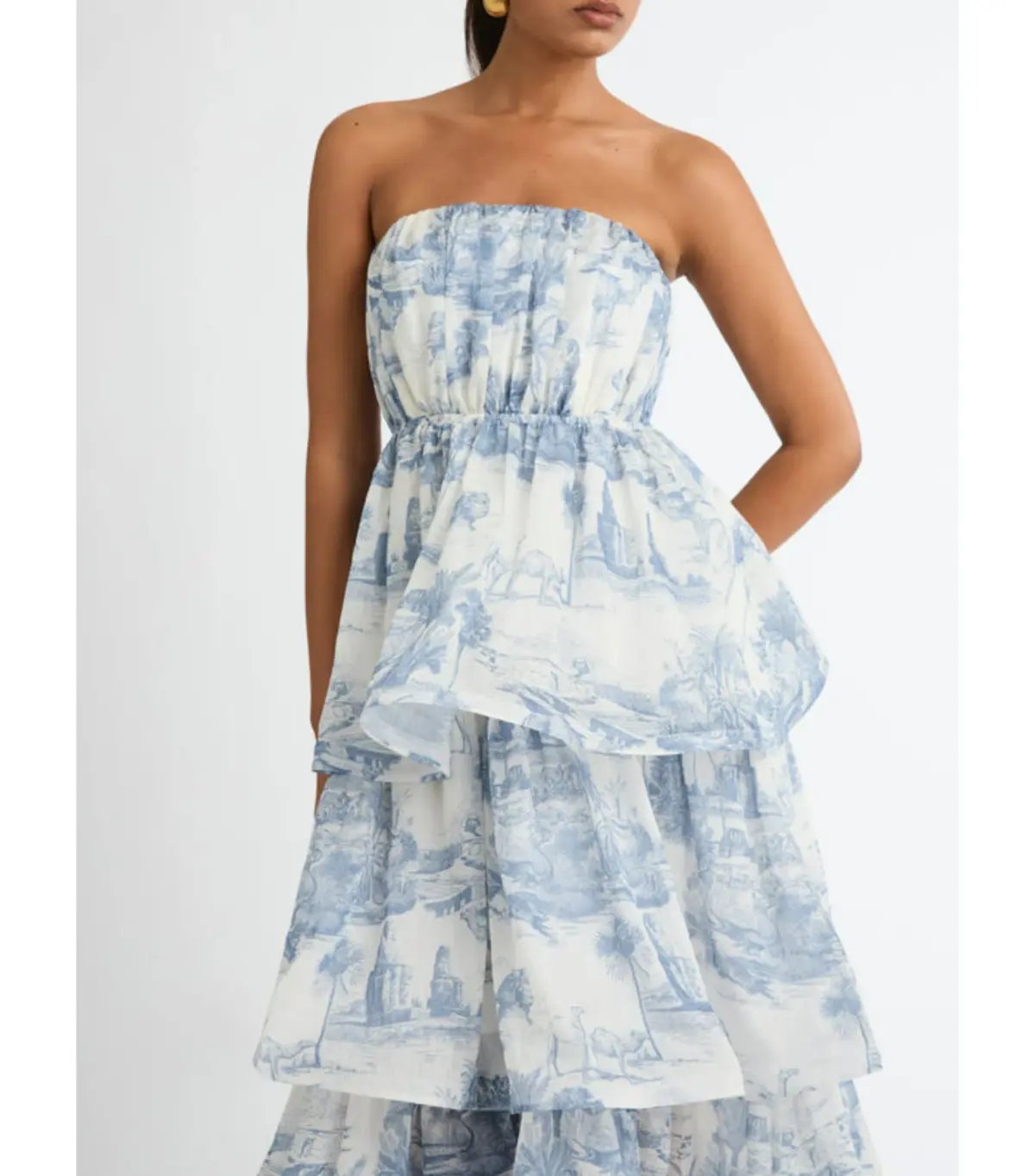 Sheike Sanctuary Midi Dress Print Size AU 6 photo 2