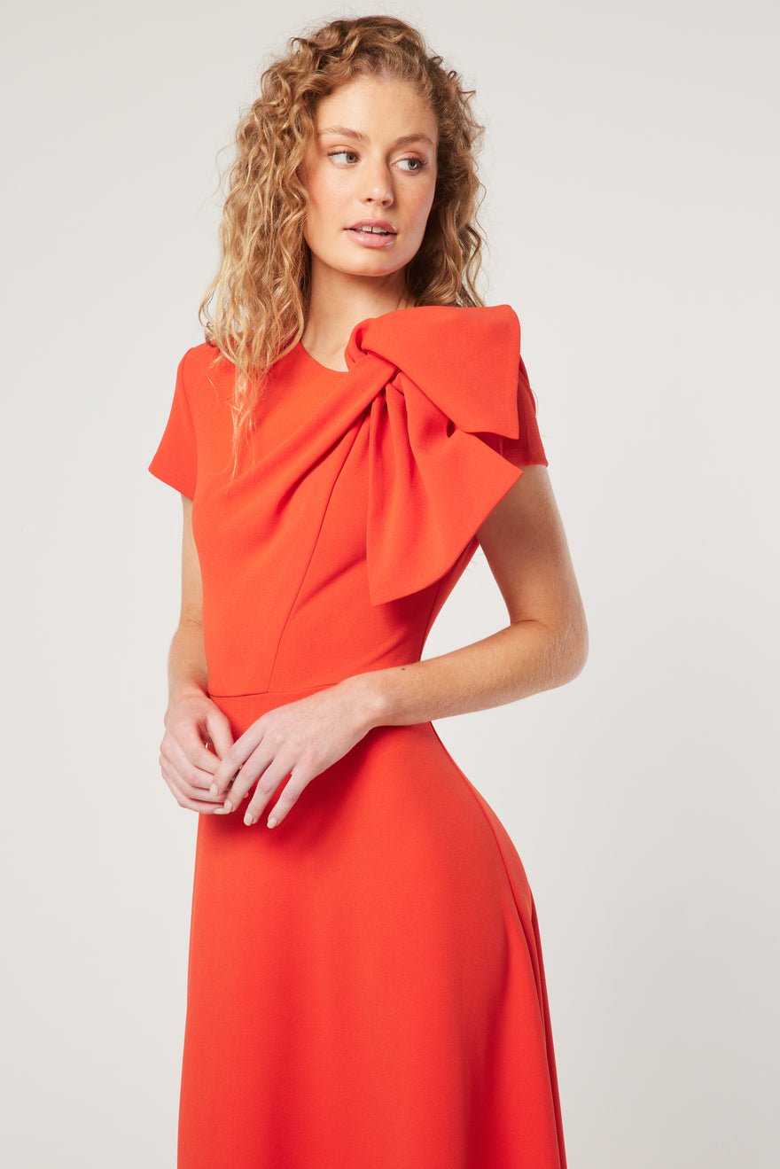 Elliatt Galaxite Maxi Dress - Orange photo 2