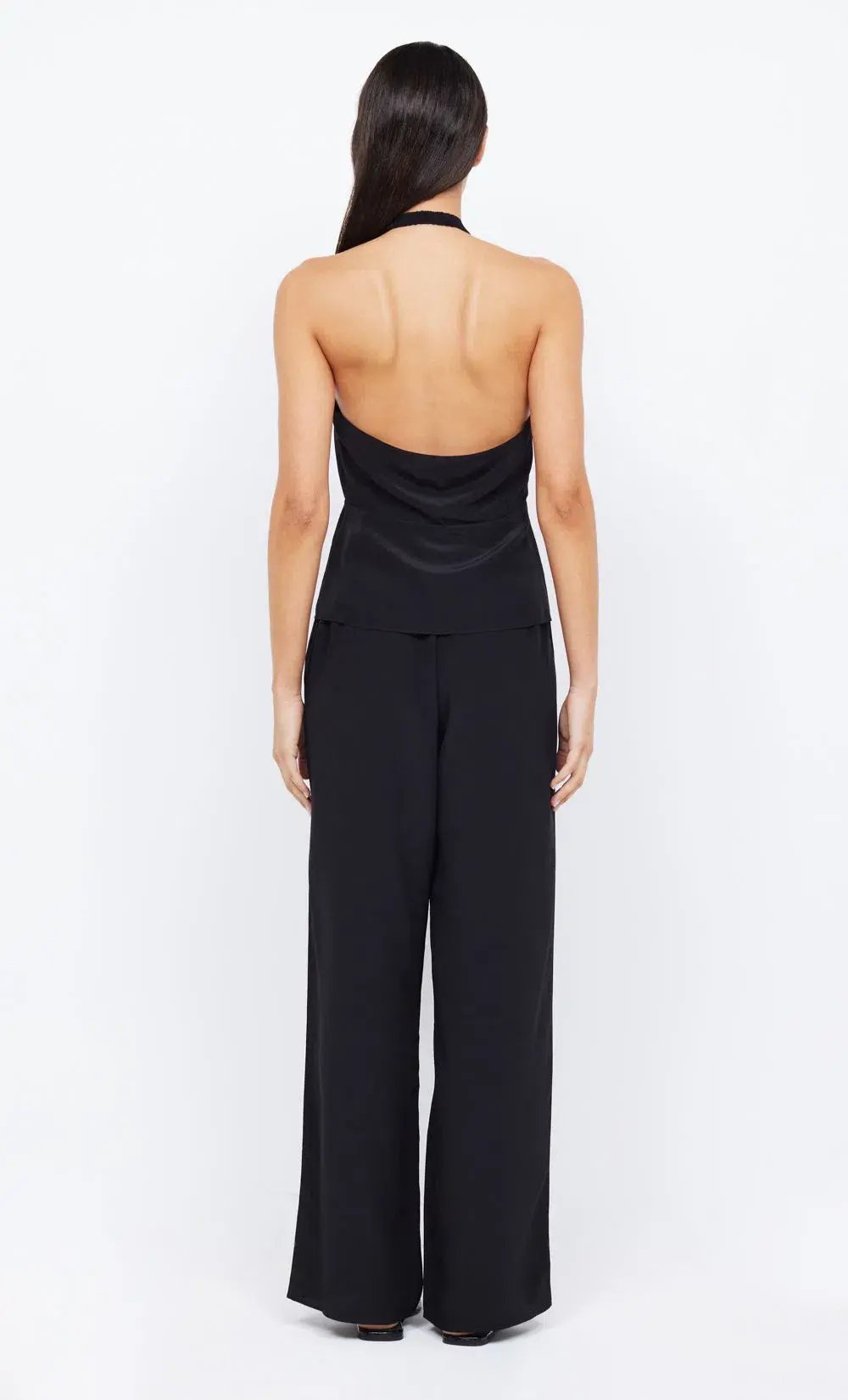 Bec & Bridge Archer Halter Top and Pant Set in Black Size 8 photo 3