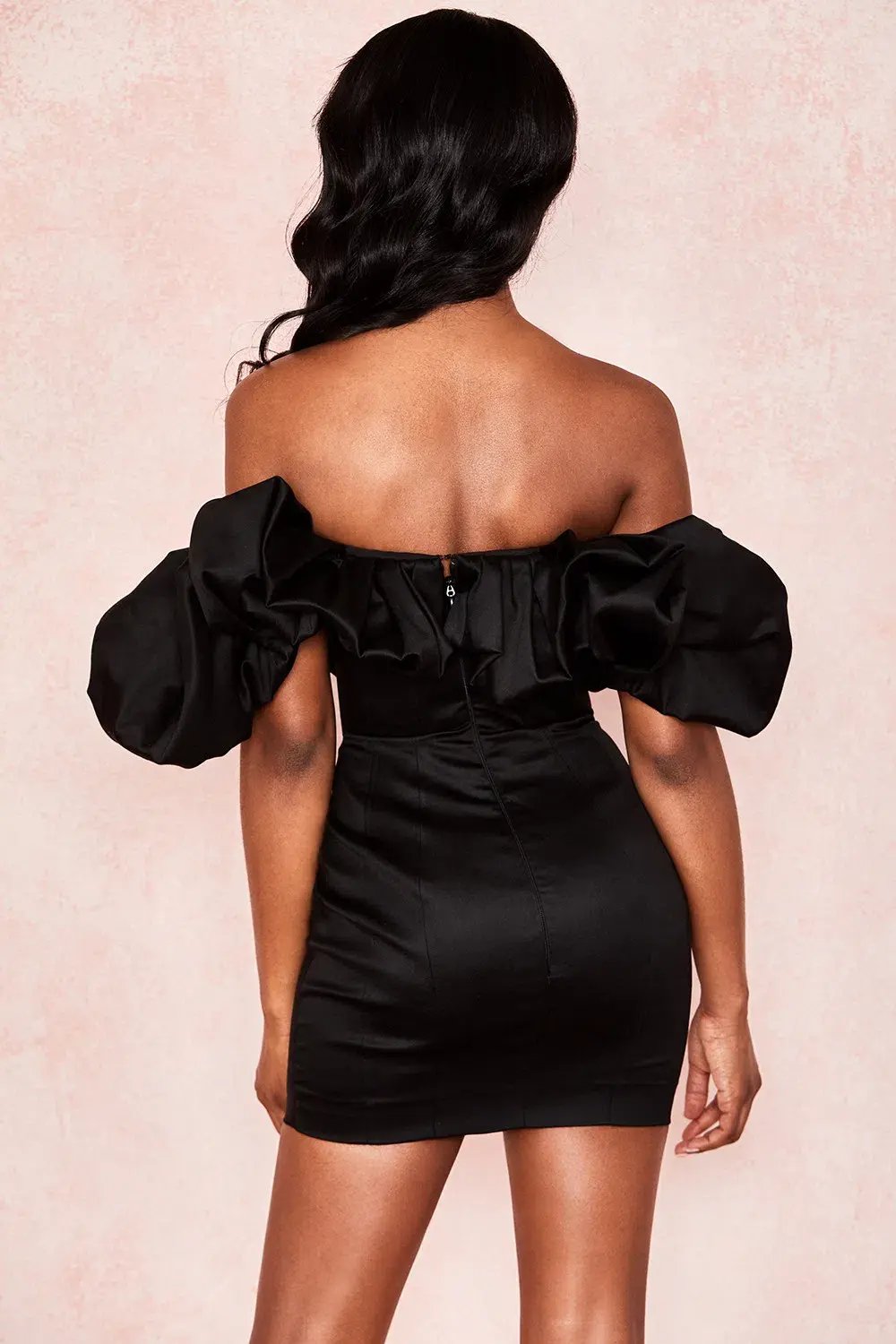 House of CB Selena Mini Dress Black Size 14 photo 5