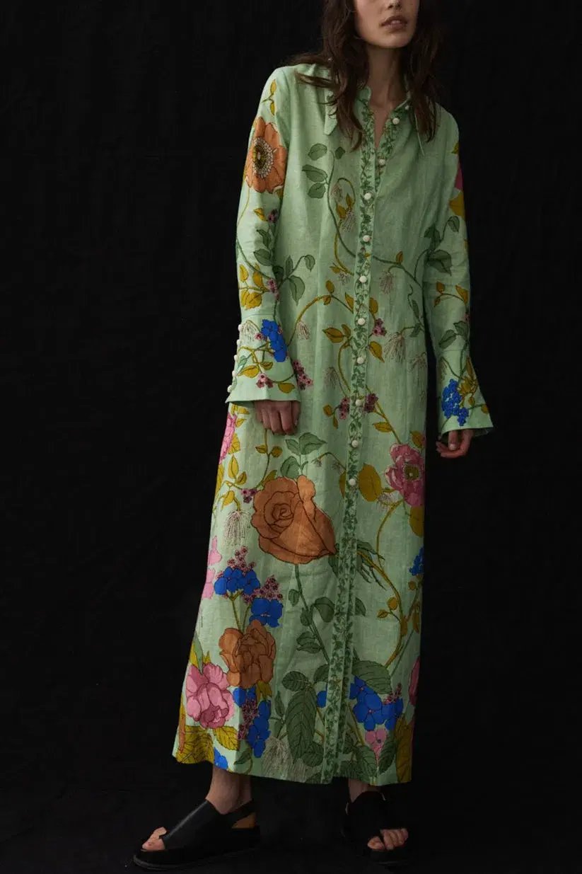Alemais Olivia Shirtdress Floral Size 10 / M photo 5