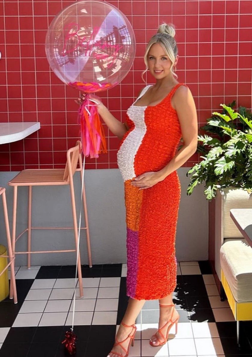 Mara Hoffman Sloan Dress, Orange photo 2