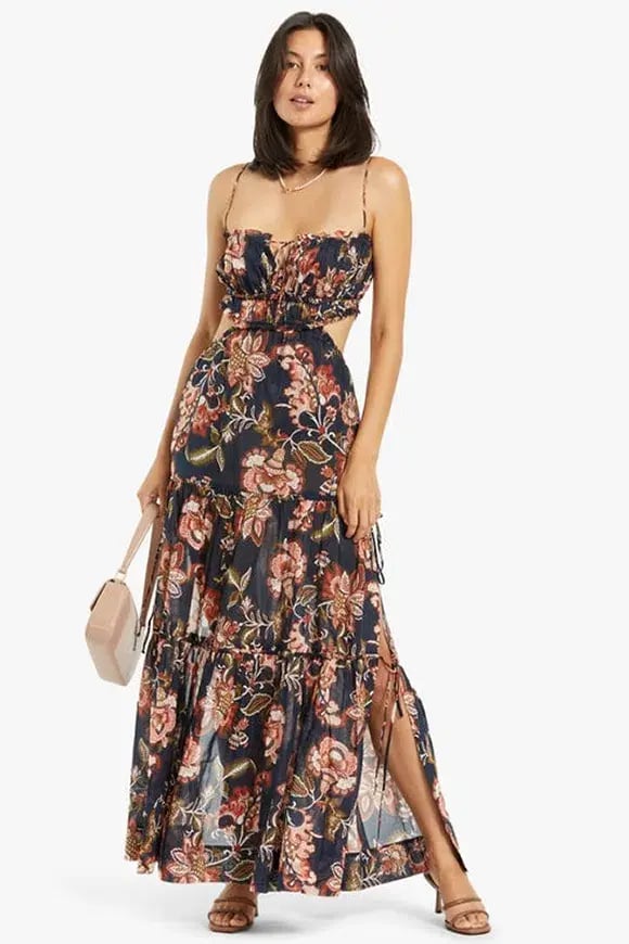 Bec & Bridge Lori Tie Maxi Dress Floral Size 10 / M photo 2