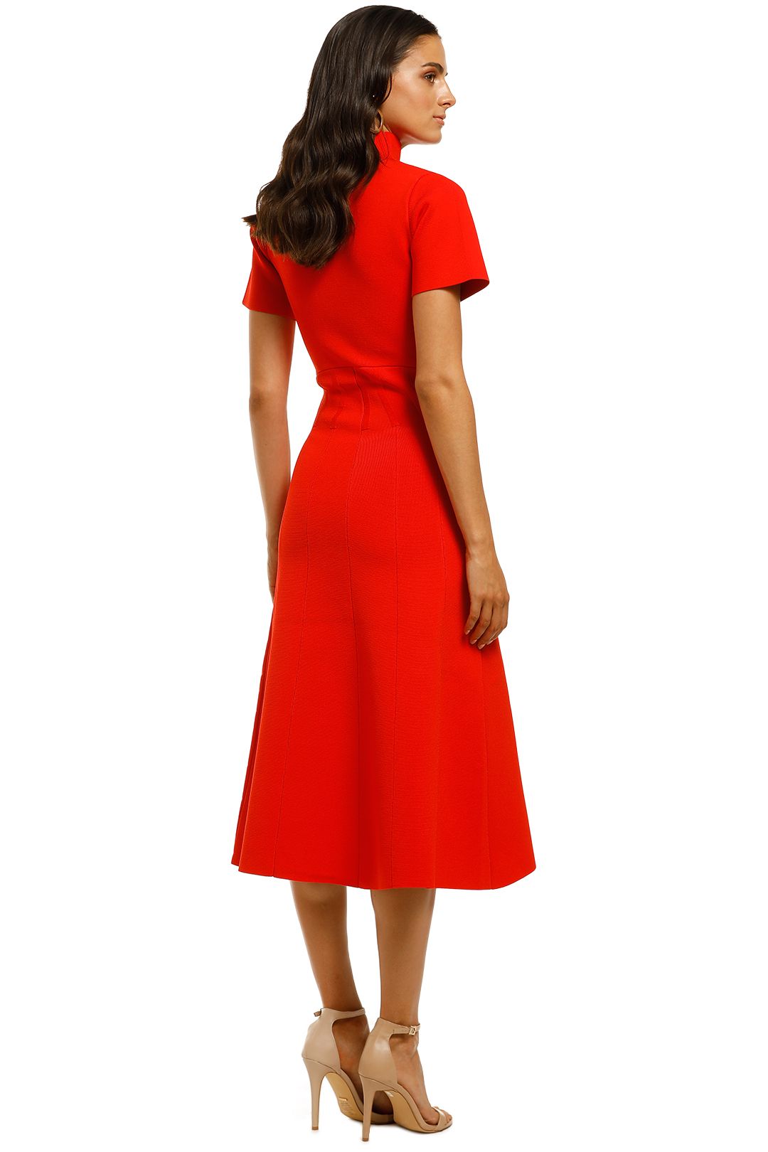 Valour Knit Dress - Geranium photo 3