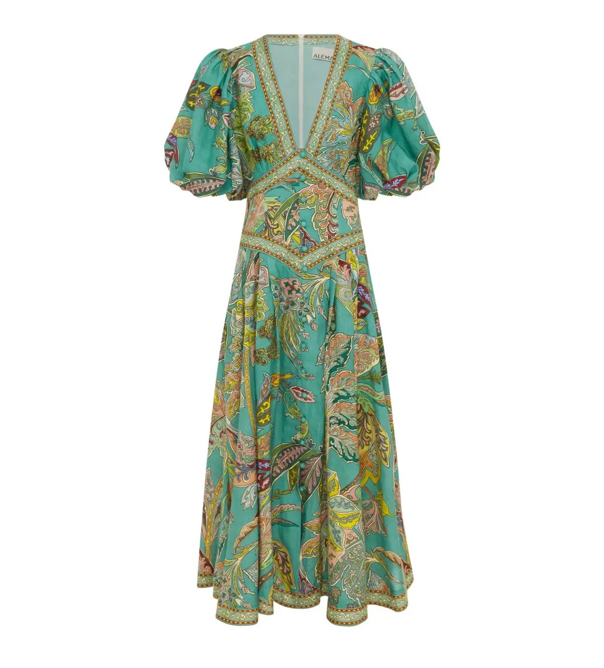 Alemais Franca Midi Dress Size AU 10 photo 4