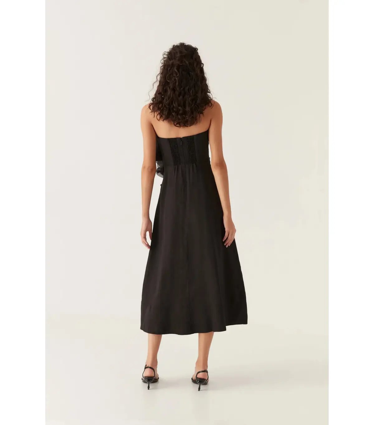 Aje Energy Midi Dress in Black Size AU 8 photo 3
