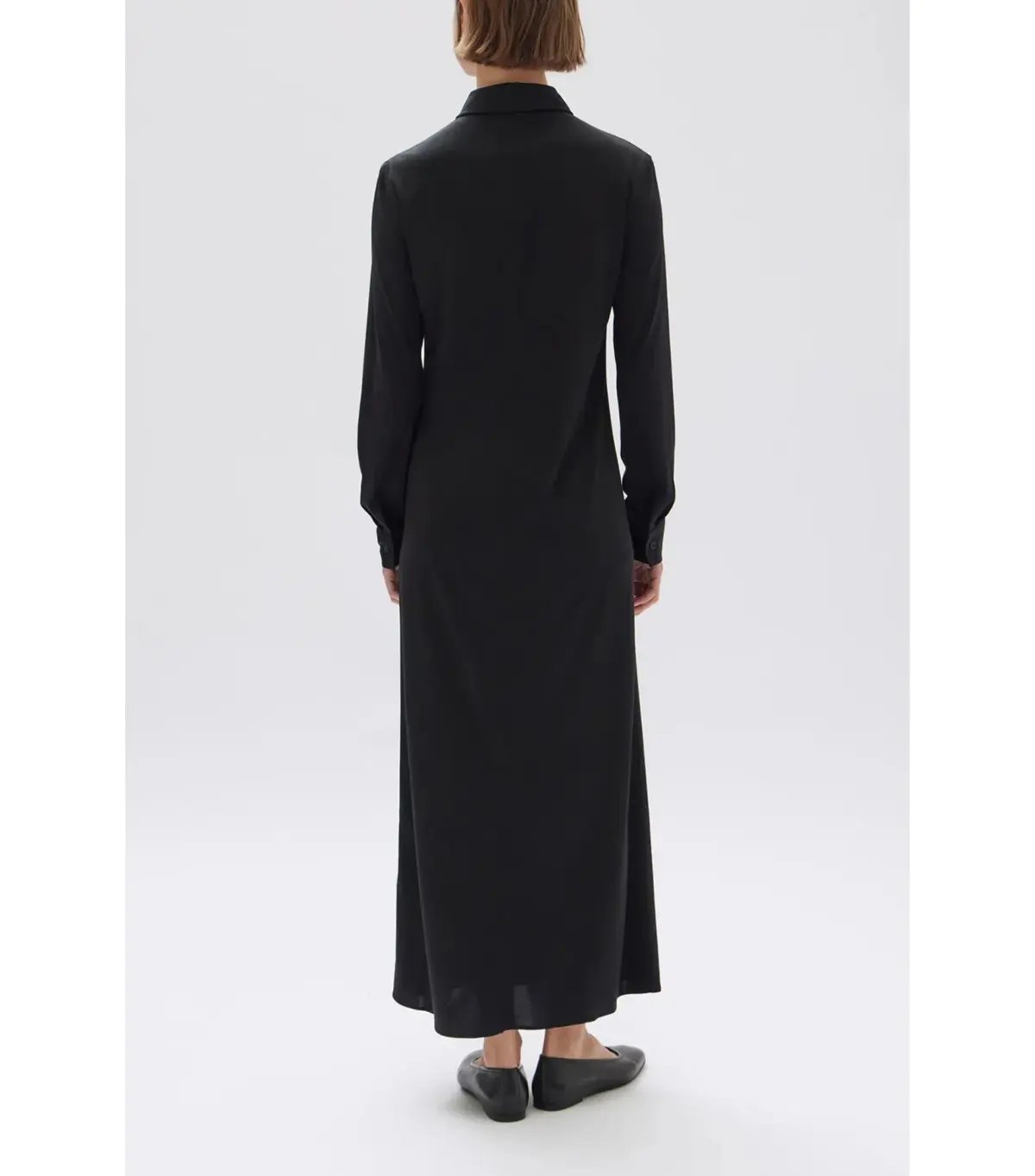 Assembly Label Mallory Knit Midi Dress Black Size AU 10 photo 3