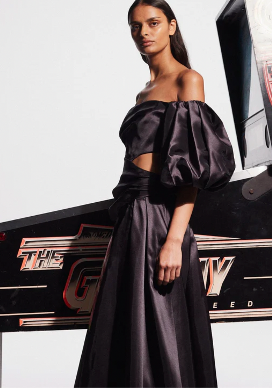 Alemais Regent Noir Gown photo 2