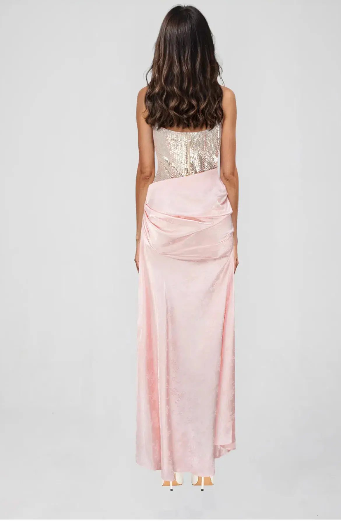 Atoir Clara Maxi Gown in Vintage Pink Size AU 12 photo 2
