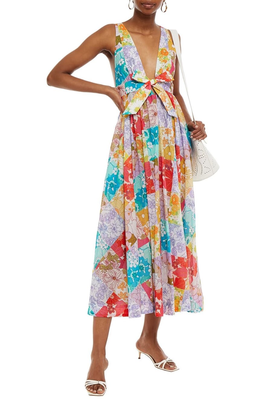 Zimmermann Bells Bow Midi Dress photo 2