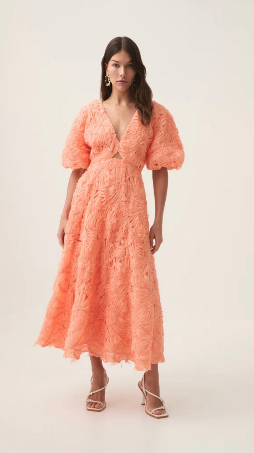 AJE Florential Textured Midi photo 3