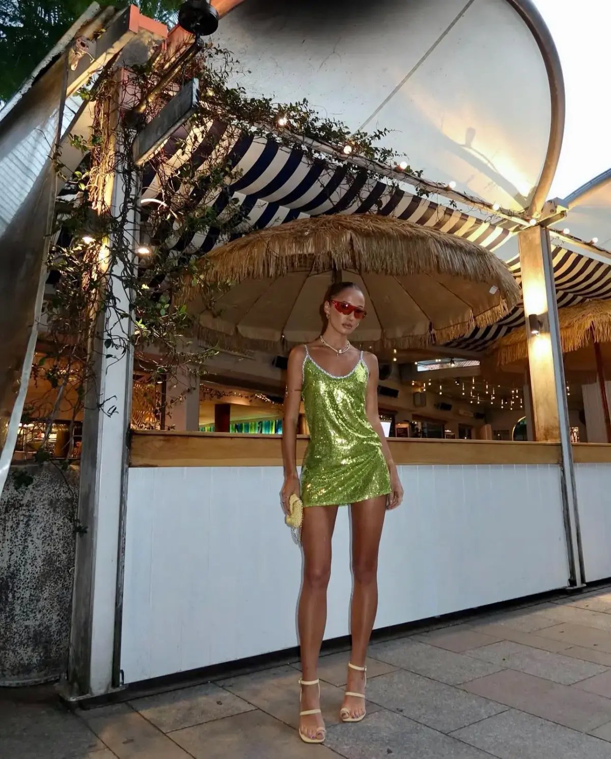 Hand Over Robers Sequin Dress Handover Green Size 8 / S photo 2