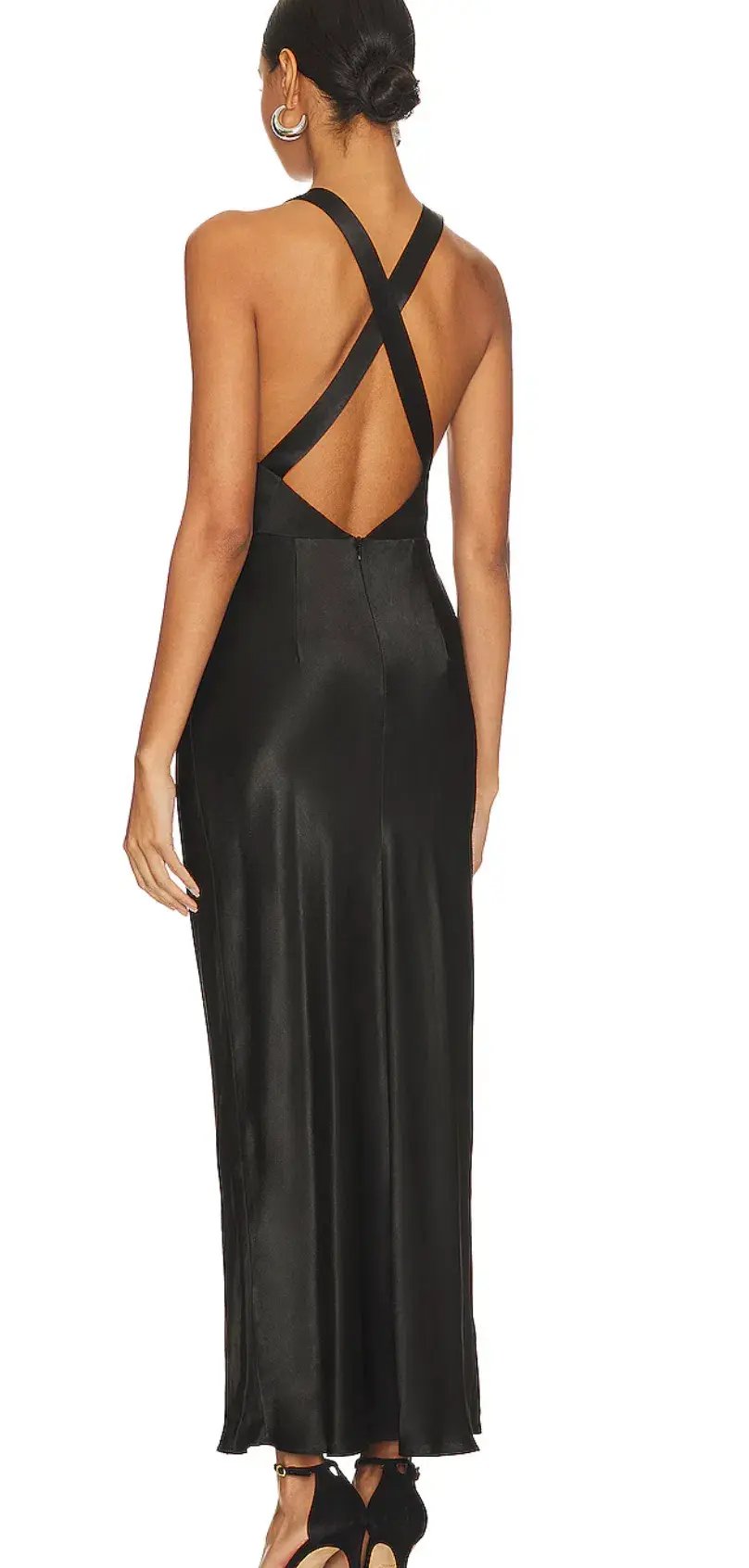 Shona Joy Camille Lace Dress Black Size AU 8 photo 3