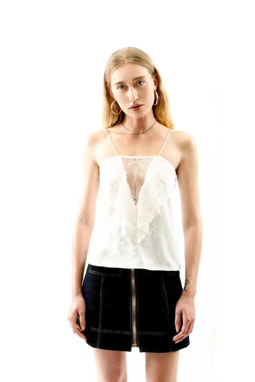 ALICE By Alice McCall Blaze Skirt Indigo Size 12 photo 4