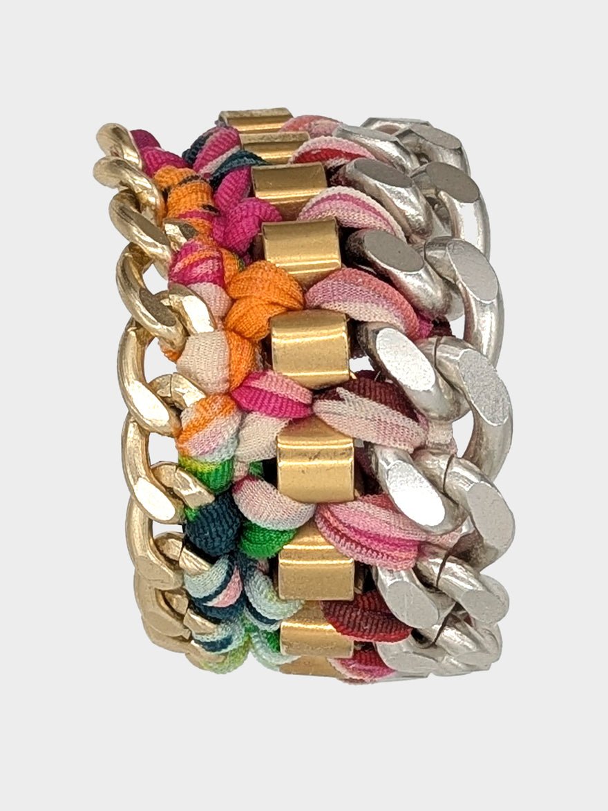 Missoni Fabric Woven Link Bracelet photo 3