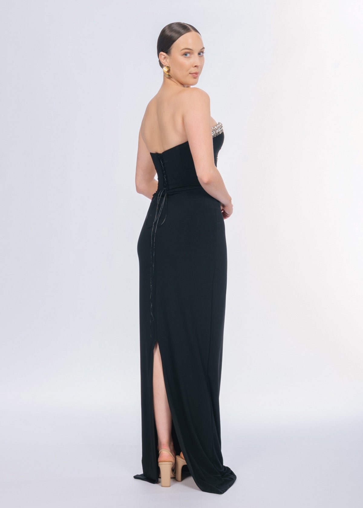 Classica Gown in Black photo 4