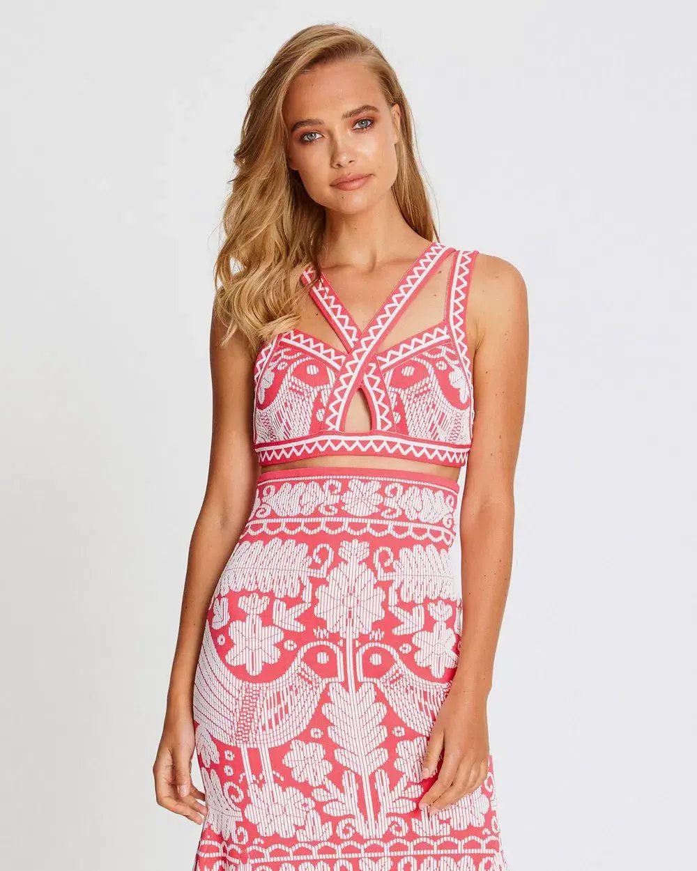 Alice McCall La Javanaise Top & Skirt Set Size 8 photo 2