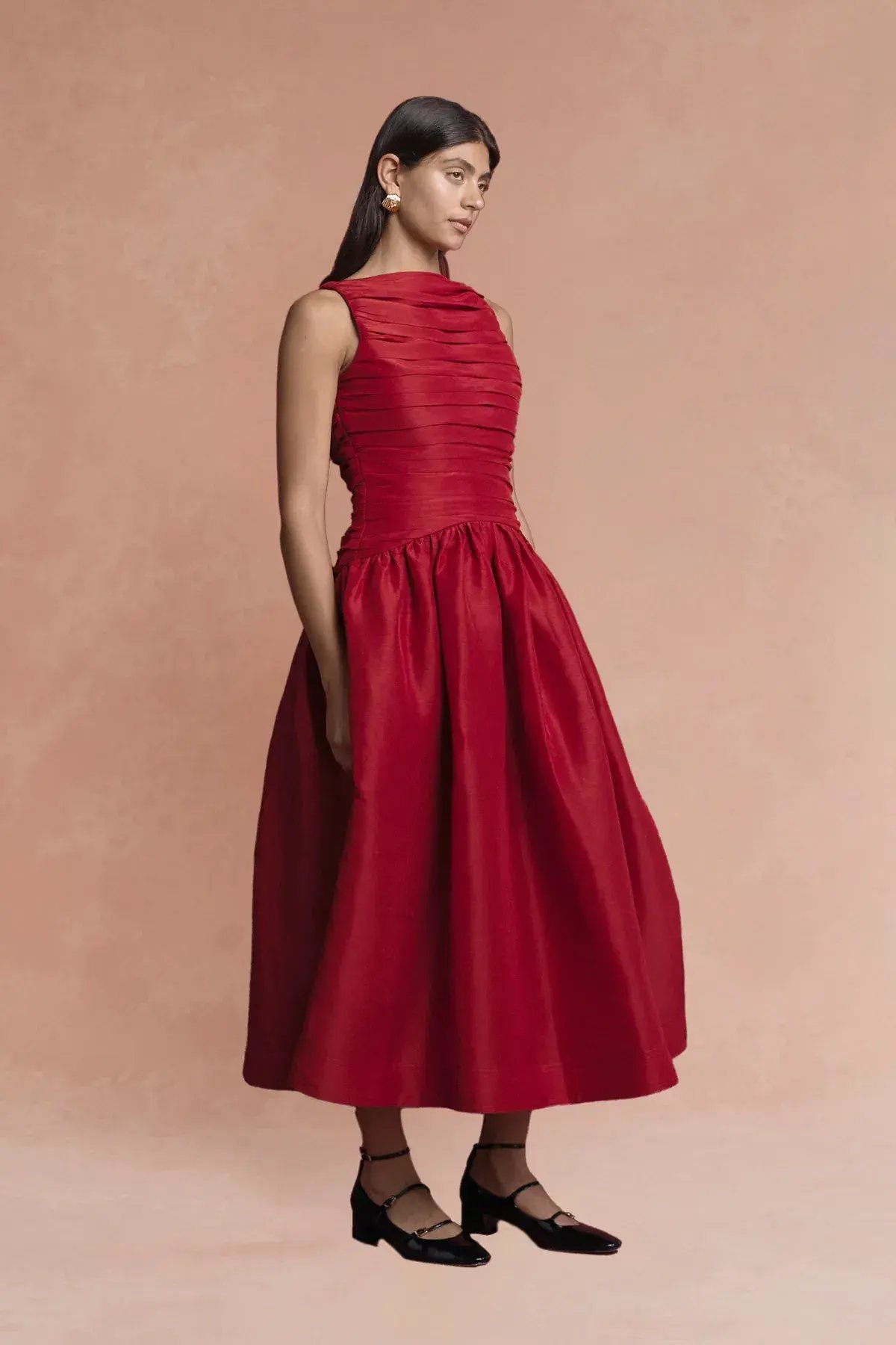 Lovaan Val Dress Ruby Size 10 photo 2