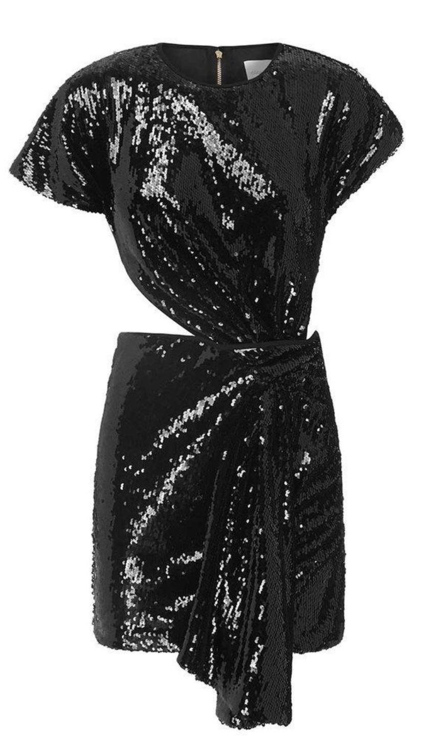 Alice McCall Orchid Mini Dress Black Size 12 photo 3