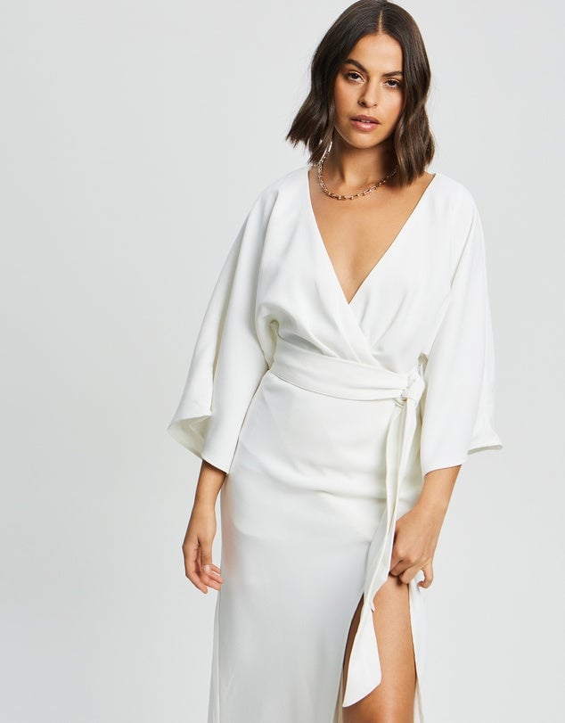 Tussah Midi Dress photo 3