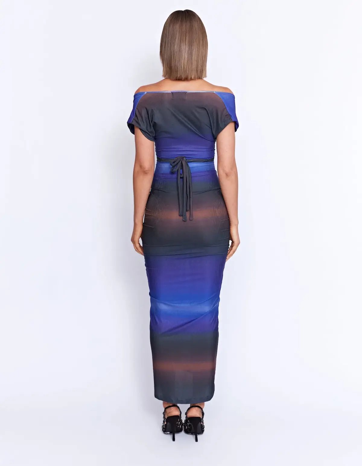 Pfeiffer Gerome Midi Dress in Midnight Size 10 photo 2