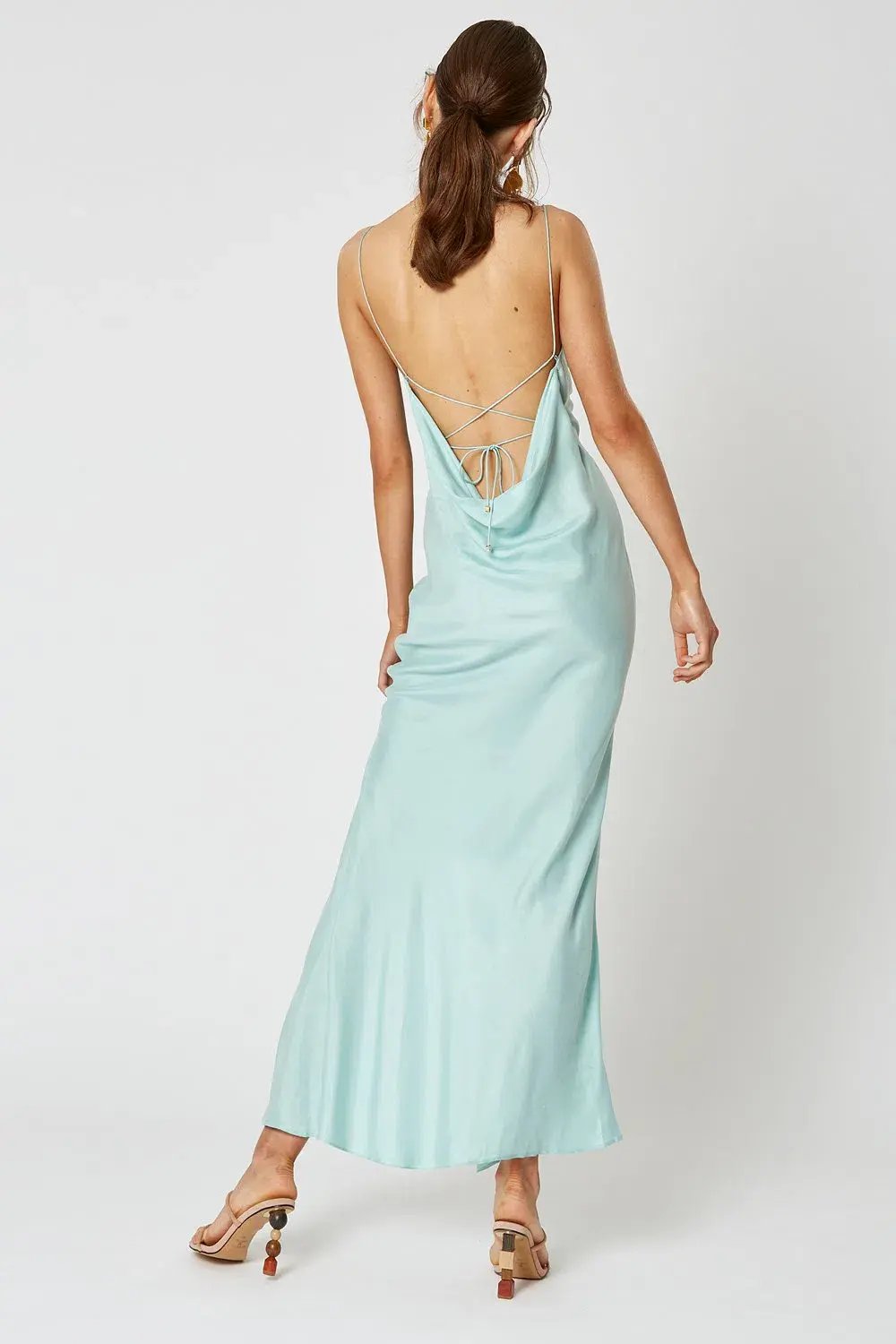 Winona Indio Maxi Dress Blue Size 6 photo 2