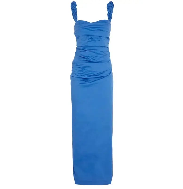 Sir The Label Azul Balconette Gown in Cobalt AU 8 photo 6