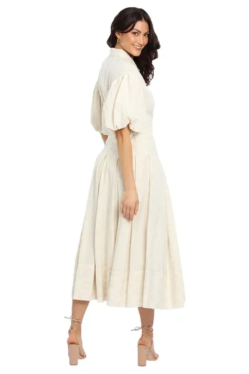 Acler Grange Dress Cream Size 14 photo 3