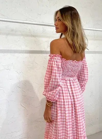 Steele Jacques Dress Pink Size 10 photo 4