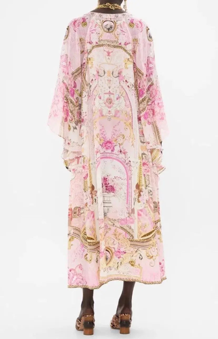 Camilla Long Raglan Sleeve Flared Kaftan Fresco Fairytale Size L/XL photo 2