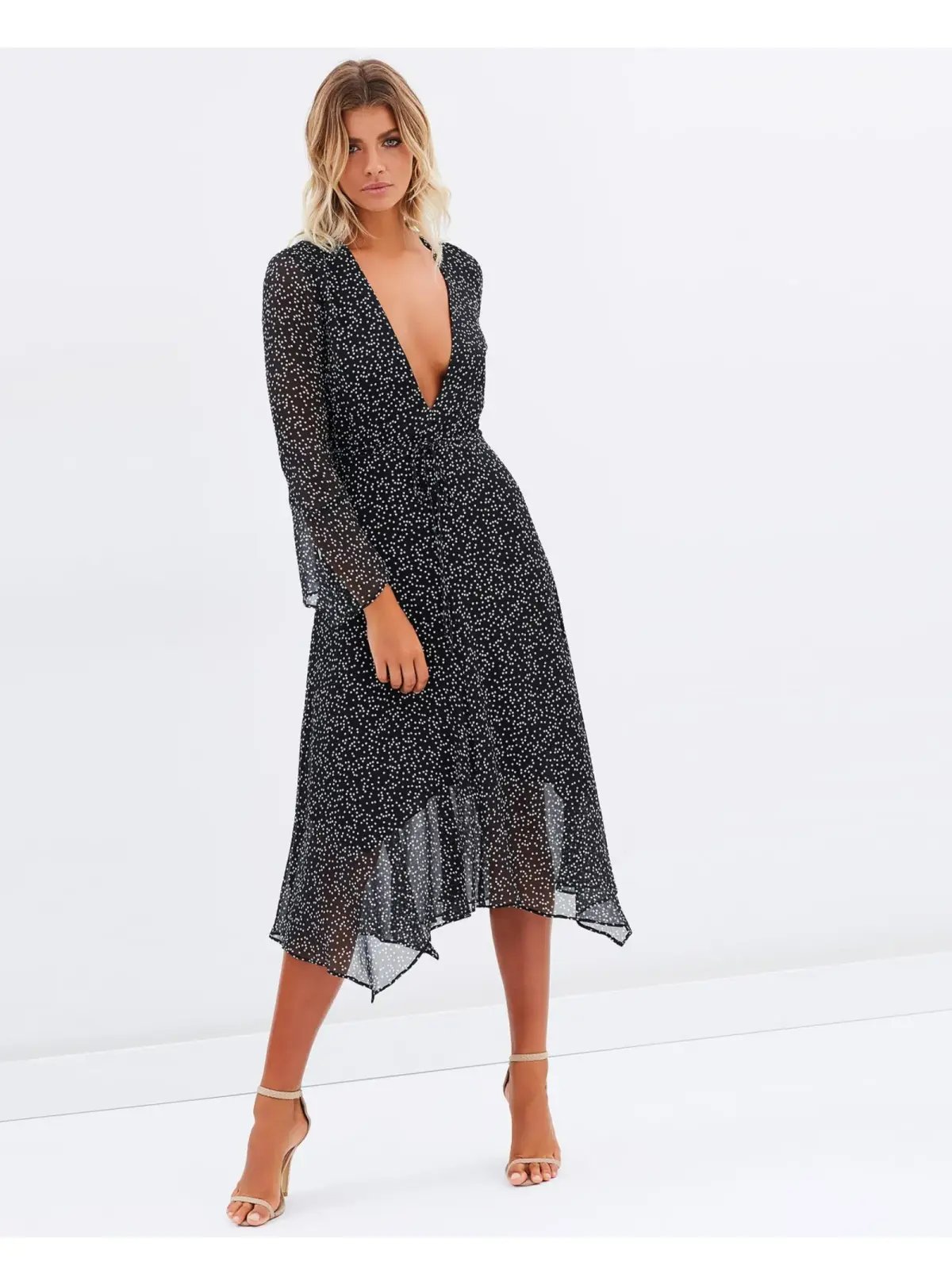 Bec & Bridge Stargazer Dress Black Size AU 8 photo 2