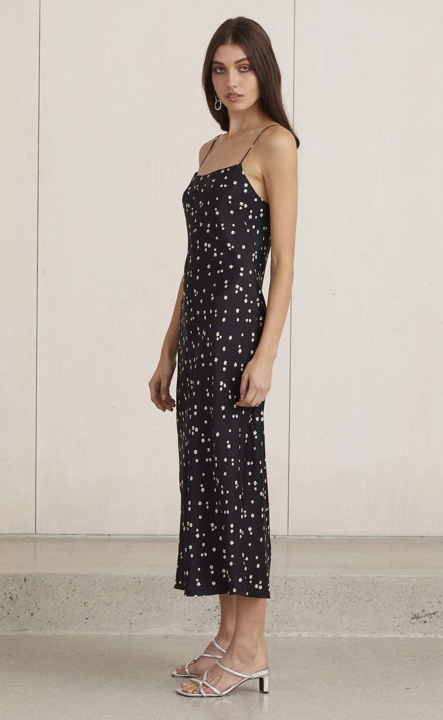 Bec & Bridge Daisy Slip Midi Dress Floral Size 12 photo 3