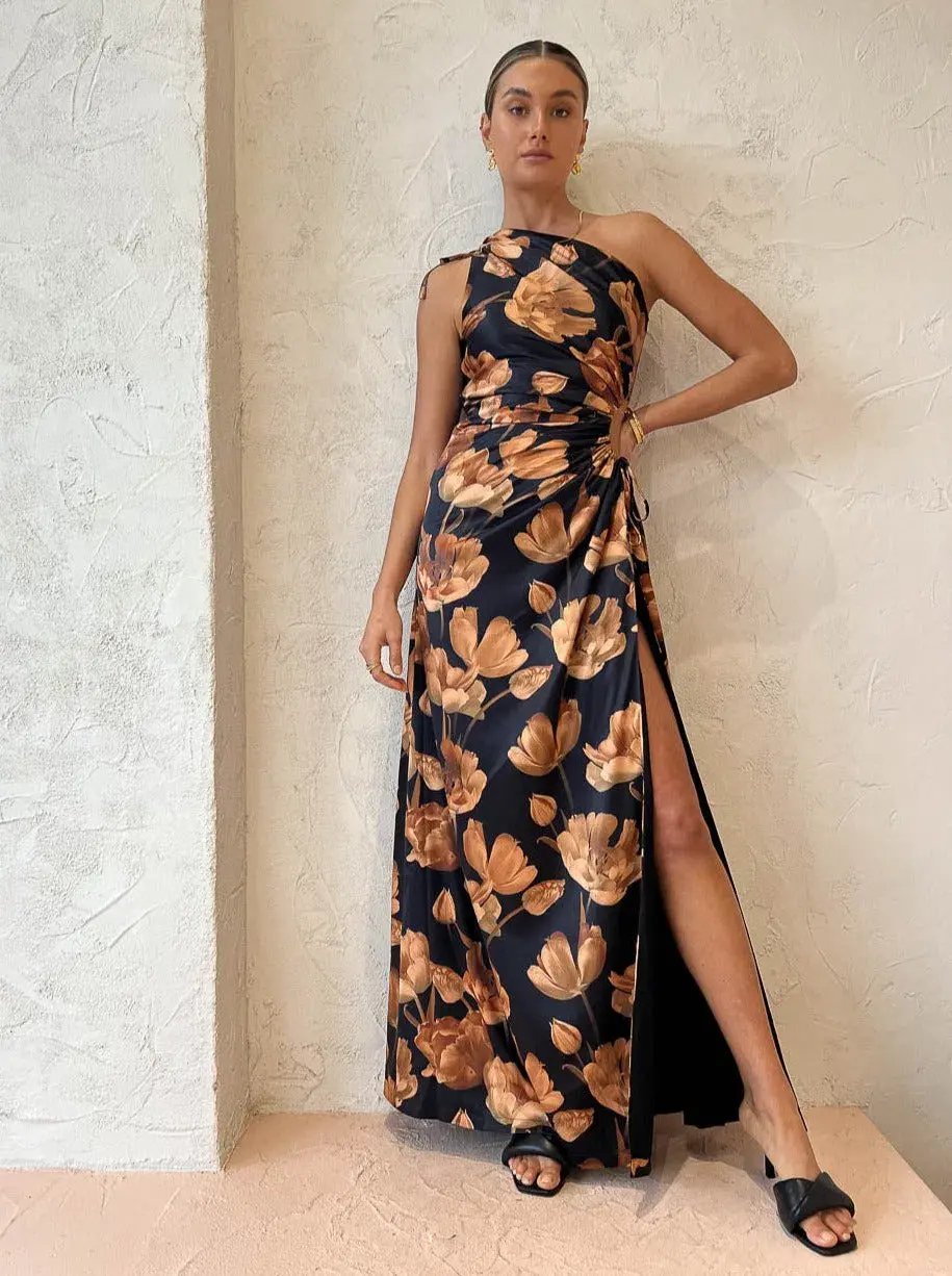 Sonya Moda Nour Marabella Maxi Dress Print Size 8 photo 3