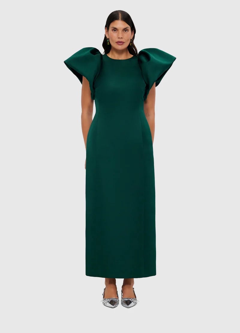 Leo Lin Lucinda Maxi Dress - Emerald photo 3