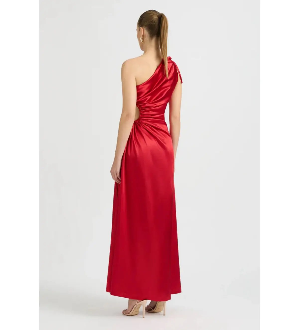 Sonya Moda Nour Maxi Dress in Red Size AU 12 photo 3