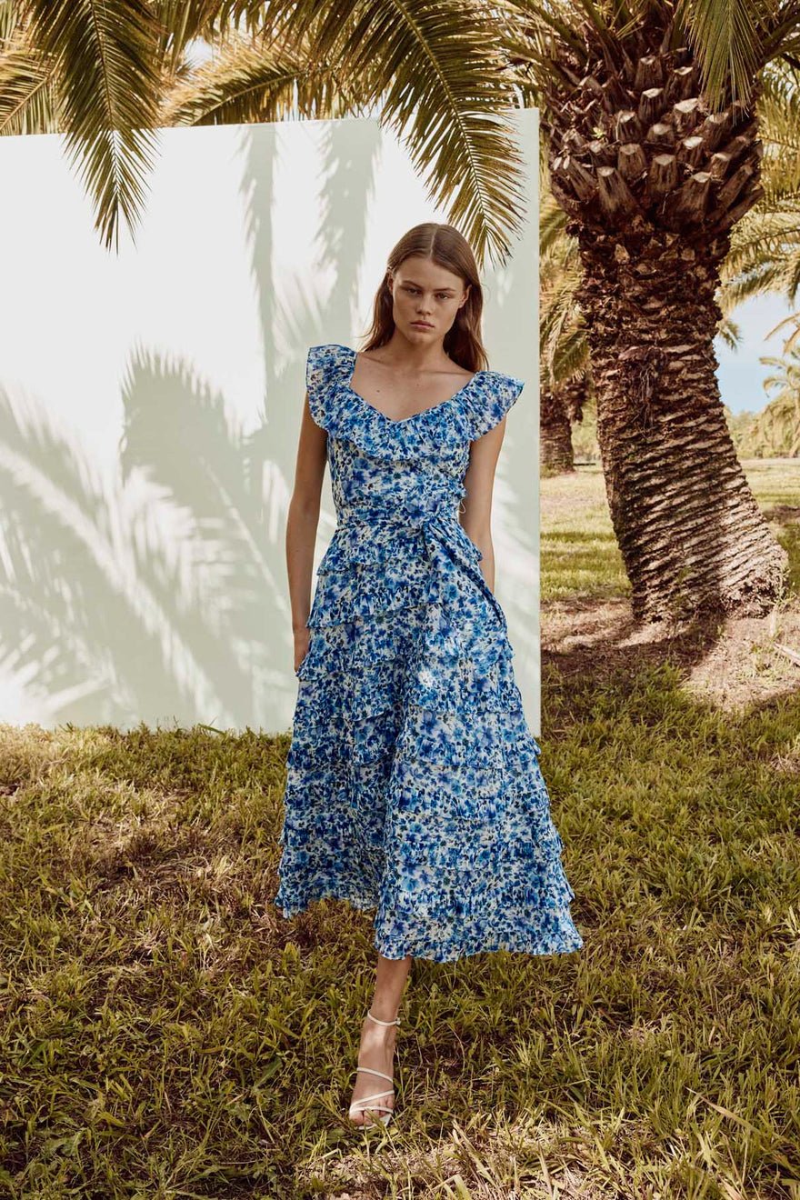 Talulah Petula Midi Dress - Floral Print photo 2