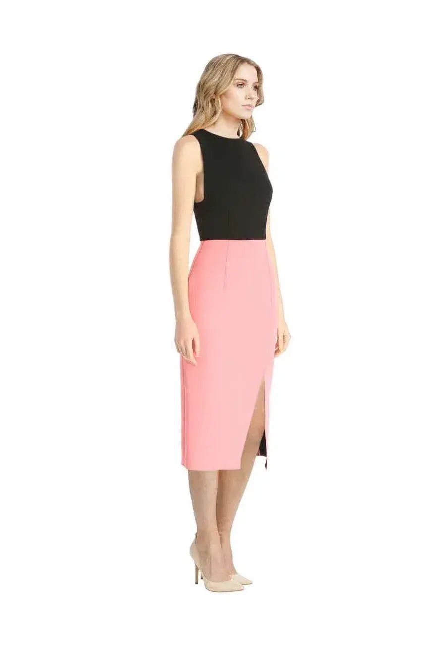 Yeojin Bae Double Crepe Lisette Dress Pink Size 8 photo 2