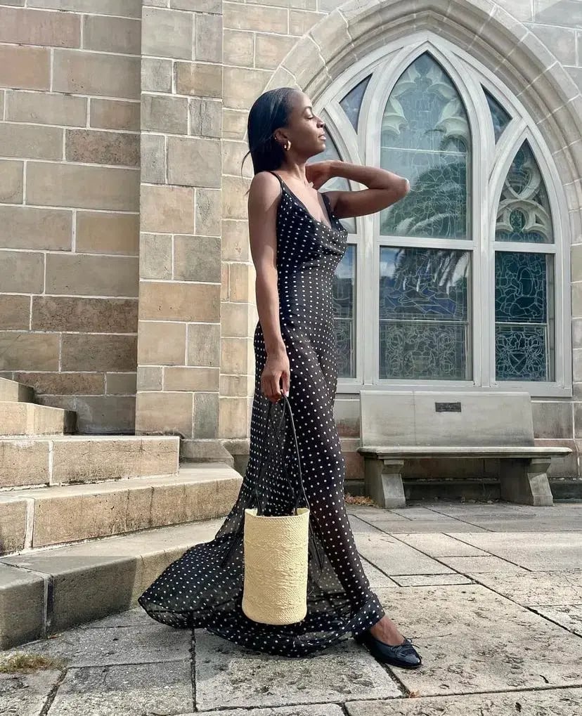 Rat And Boa Gisele Maxi Dress Black Size 6 photo 5