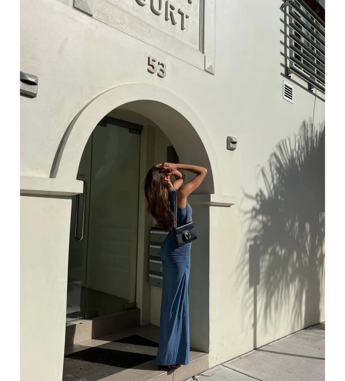 Kookai Alannah Maxi Dress Blue Size AU 8 photo 2