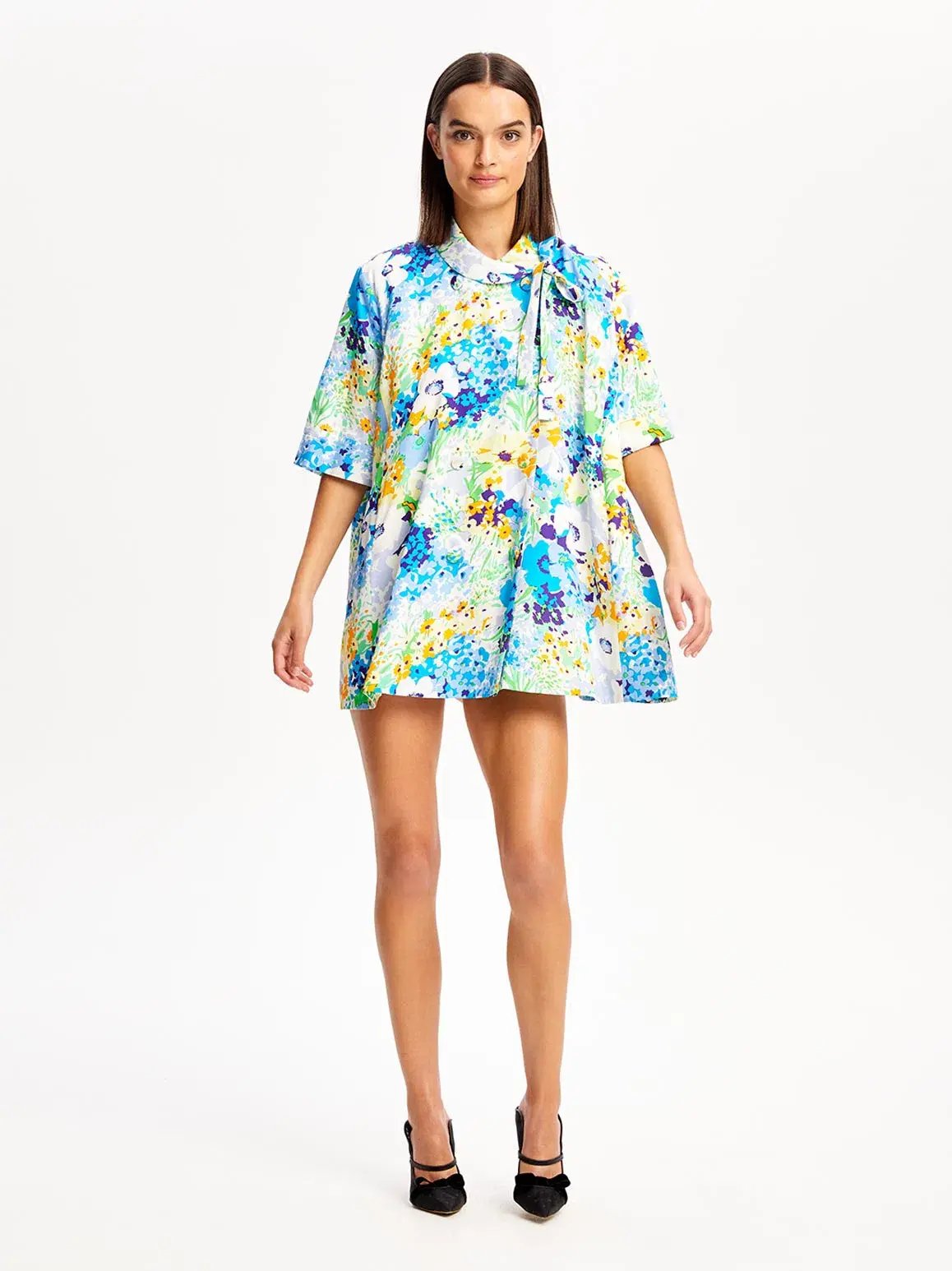 Alice McCall Midnight Radio Coat Citrus Print Size 8 photo 5