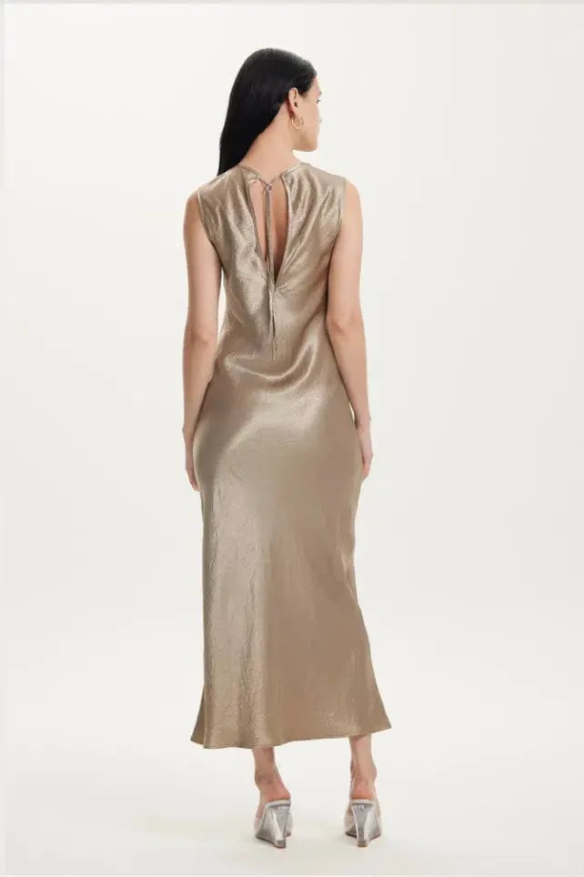 Third Form Crush Bias Tank Maxi Dress Sage Size 10 photo 2