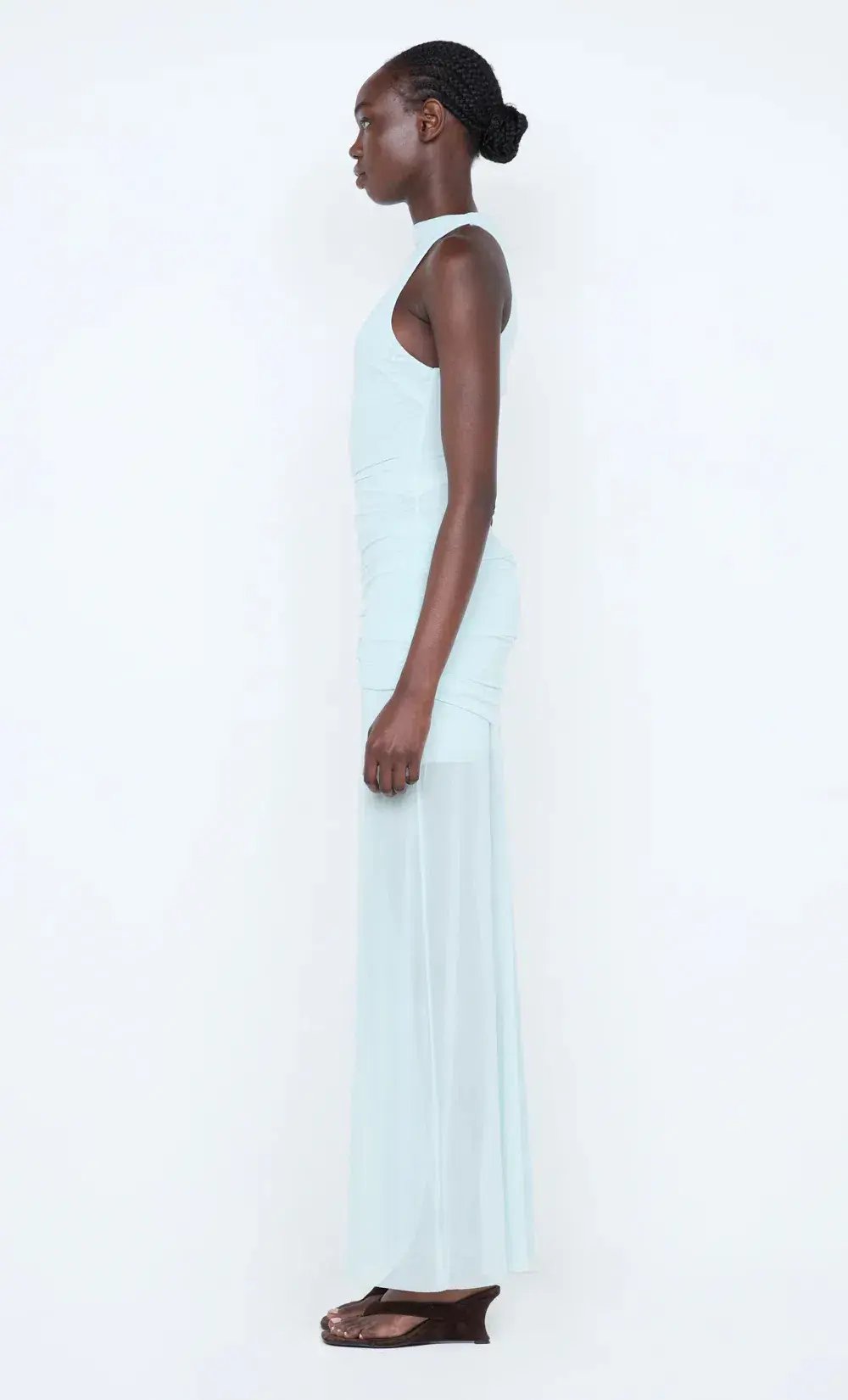 BEC & BRIDGE SPEARMINT BLAINE DRAPE MAXI DRESS photo 3