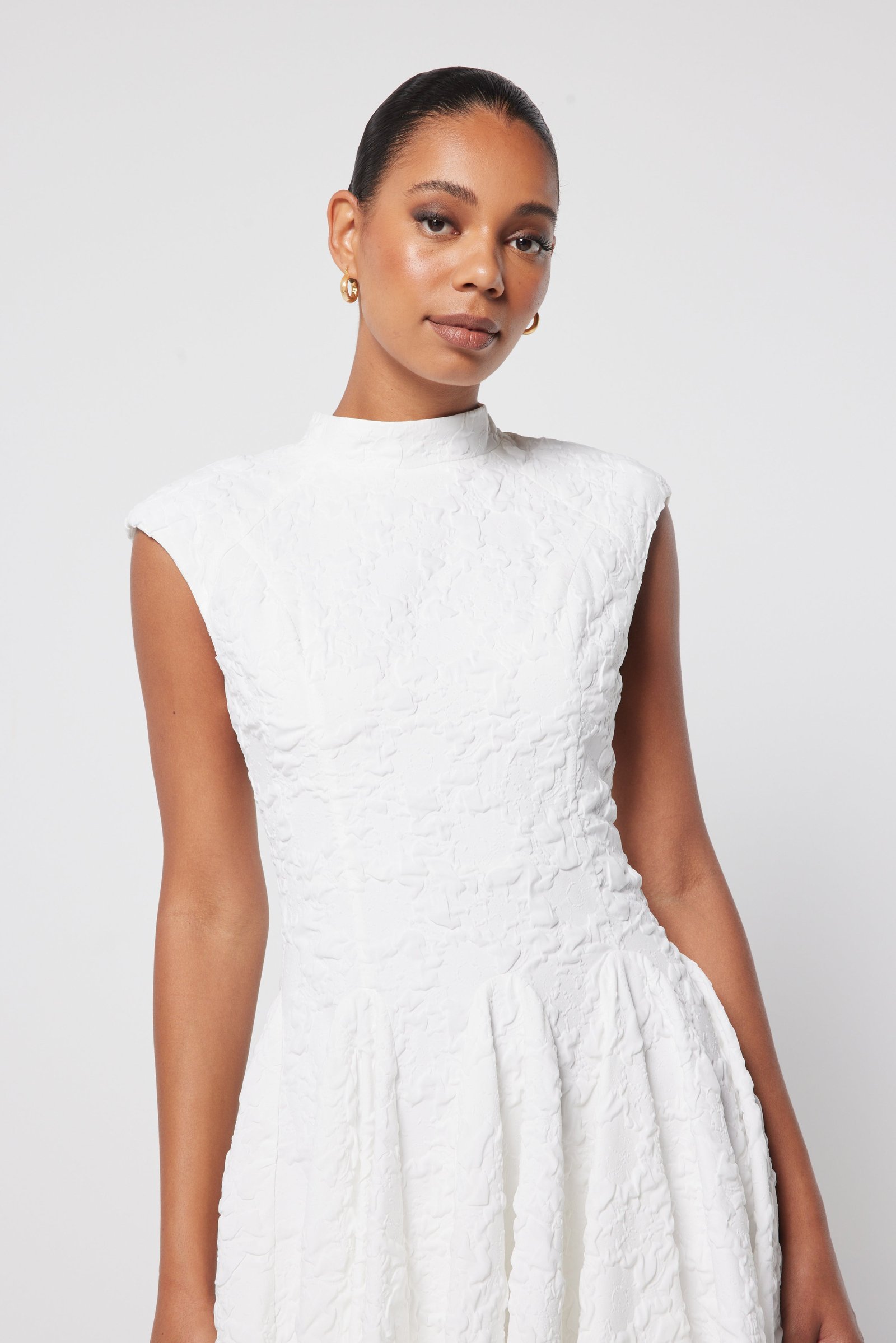 ELLIATT VILLANDRY DRESS - WHITE photo 12