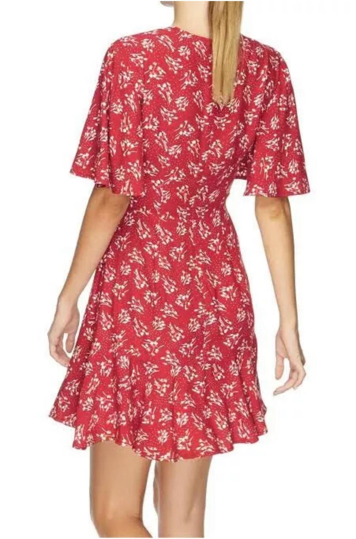 Lover the Label Mimosa Mini Dress Red Size 12 photo 4