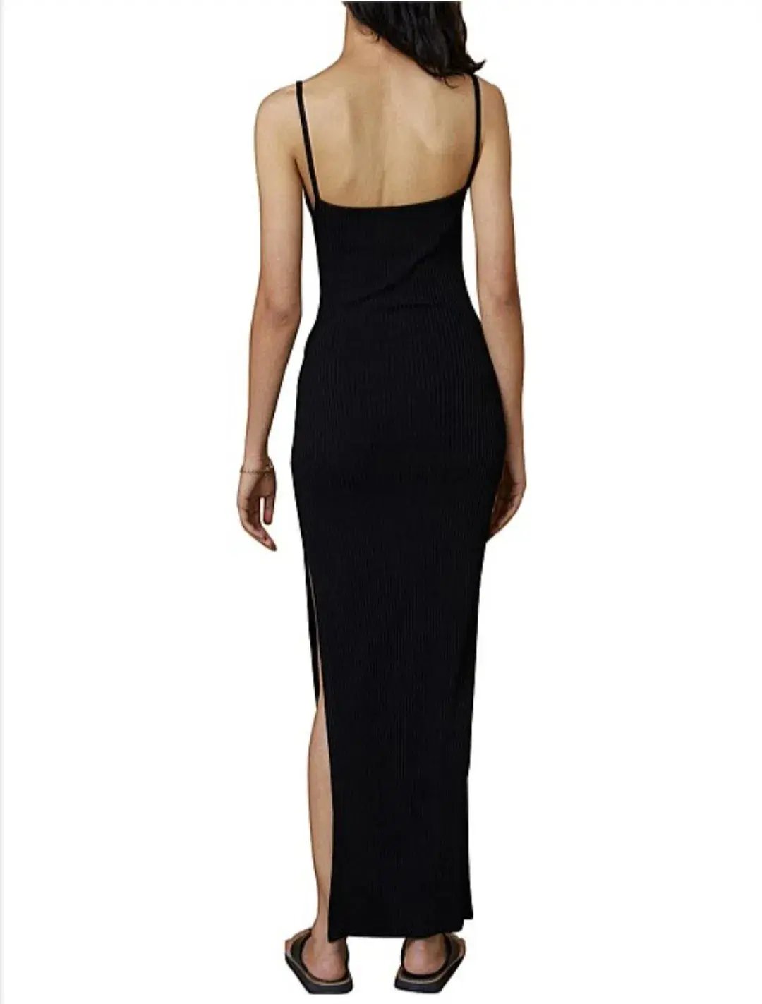 Bec & Bridge Lady Lila Sleeveless Black Midi Dress Size 8 photo 2