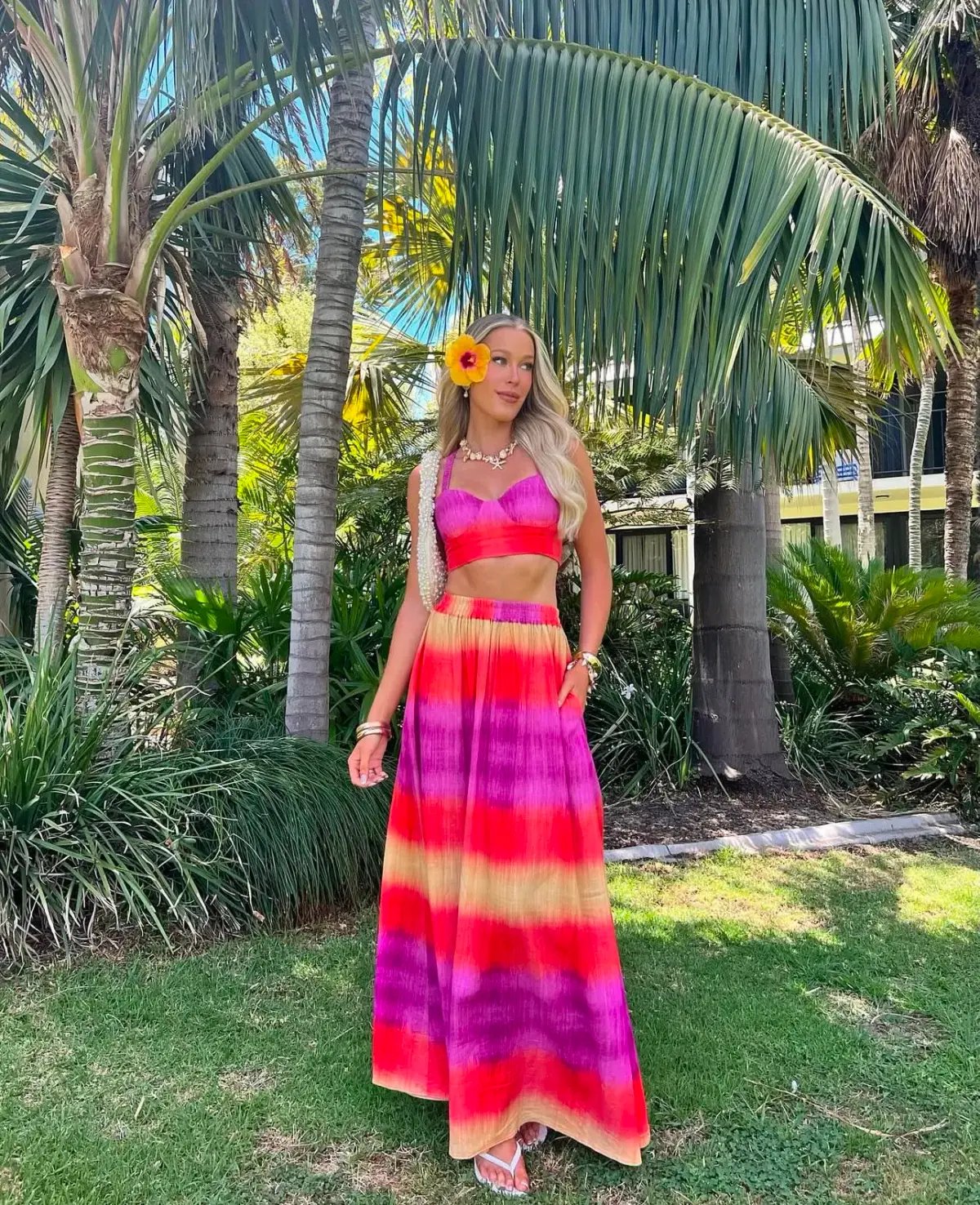 The Wolf Gang Siesta Top and Maxi Skirt Set in Solstice Size XL / AU 14 photo 5