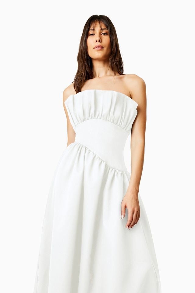 ELLIATT LAUREL DRESS - WHITE photo 5
