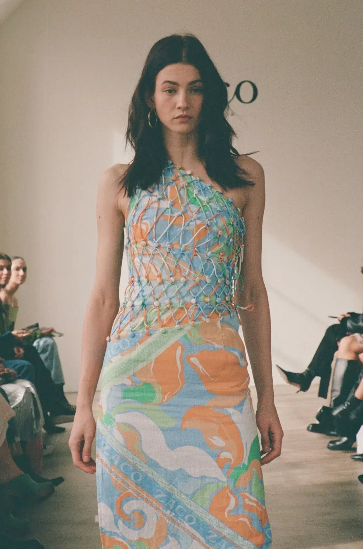 Zaco Pandora Midi Dress Calista Aliza Print Size S / AU 8 photo 3