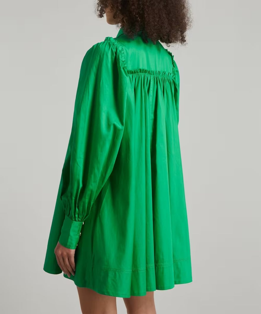 Aje Tidal Tucked Smock Mini Dress photo 2