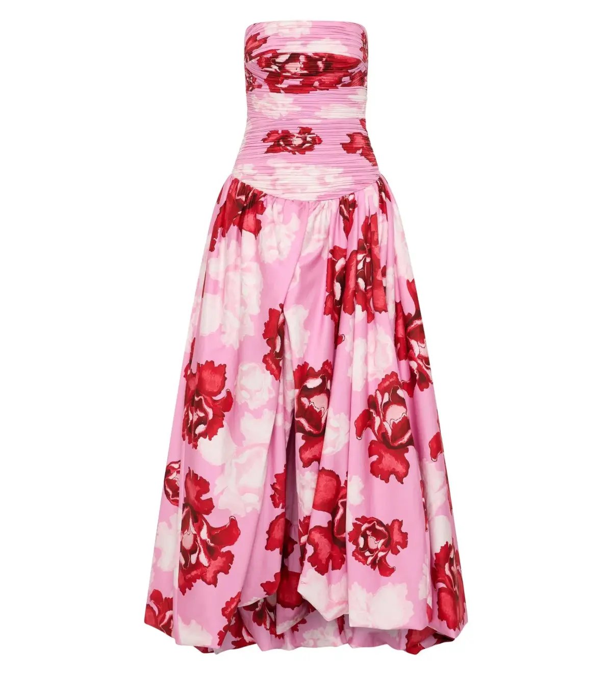 Aje Behold Maxi Dress in Pink Boldly Blooming Size 12 photo 7